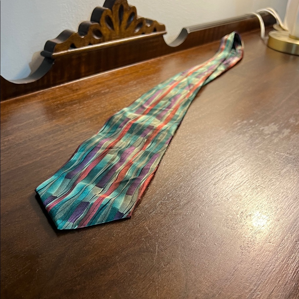 J. Garcia Vibrant Multicolor Men's Tie